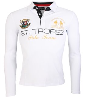 Herren V-Neck Shirt mit Polokragen AT-260