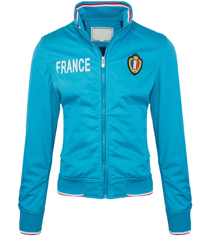 Herren Jacke Sportjacke Trainingsjacke mit Logo Streetwear Herrenjacke