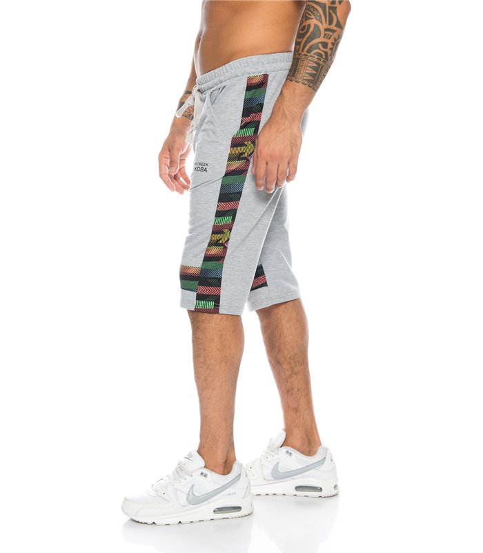 SHIKOBA Herren Shorts Bermuda Hose Fitness Trainingsshorts kurz 