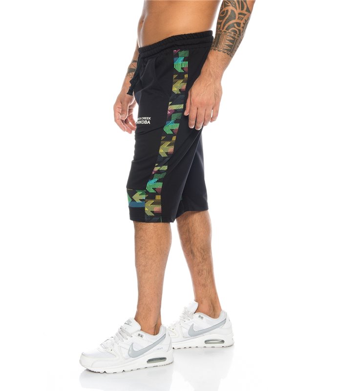 SHIKOBA Herren Shorts Bermuda Hose Fitness Trainingsshorts kurz 