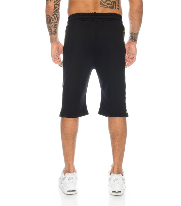 SHIKOBA Herren Shorts Bermuda Hose Fitness Trainingsshorts kurz 