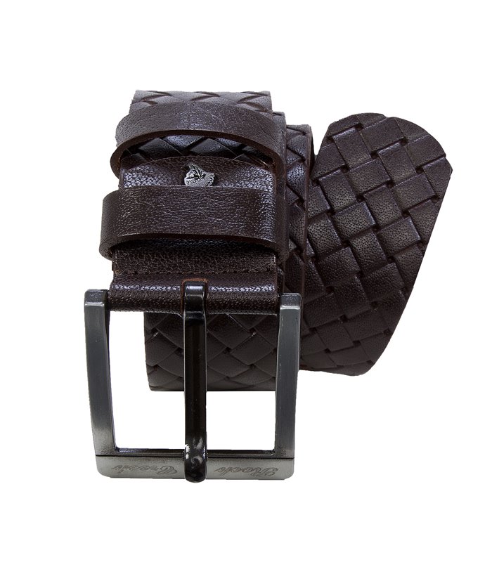 Rock Creek Herren Ledergürtel Einzelne Halteschlaufe Rindsleder Gürtel G-001