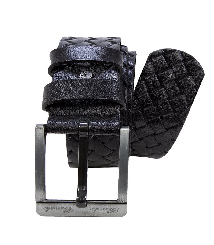 Rock Creek Herren Ledergürtel Einzelne Halteschlaufe Rindsleder Gürtel G-001