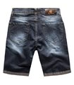 Rock Creek Herren Jeansshorts Slim Fit Dunkelblau RC-2216
