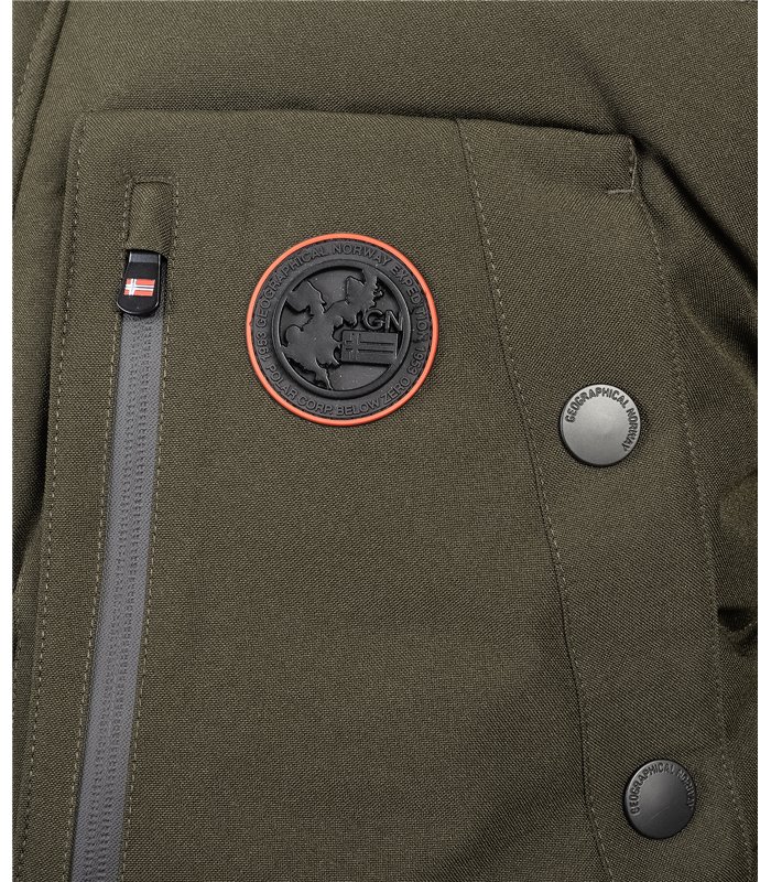 Geographical Norway Herren Winter Jacke mit Kapuze H-241