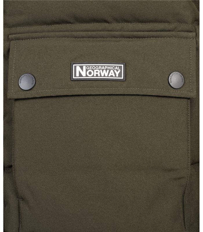 Geographical Norway Herren Winter Jacke mit Kapuze H-241