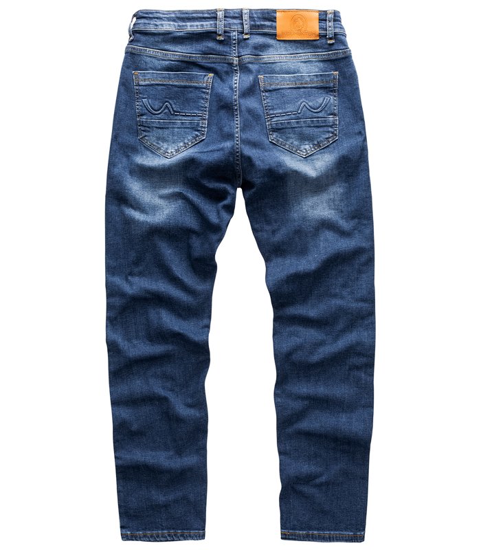 Indumentum Herren Jeans Slim Fit Blau IS-301