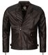 Rock Creek Herren Lederjacke Biker-Style H-181