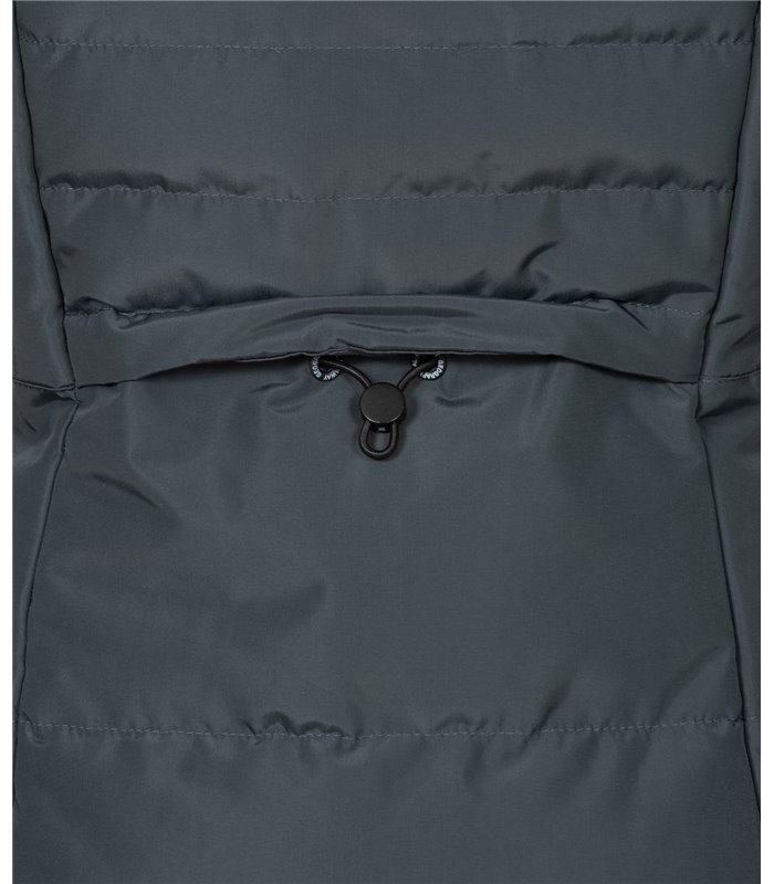 Geographical Norway Damen Winter Mantel mit Kunstfellkragen D-449 