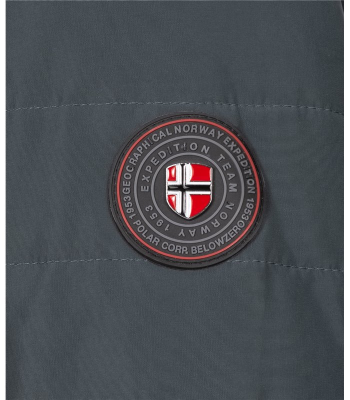 Geographical Norway Damen Winter Mantel mit Kunstfellkragen D-449 