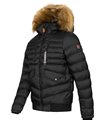 Geographical Norway Herren Winter Jacke mit Kunstfellkragen H-247 