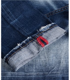 Indumentum Herren Jeans Regular Fit Blau IR-501
