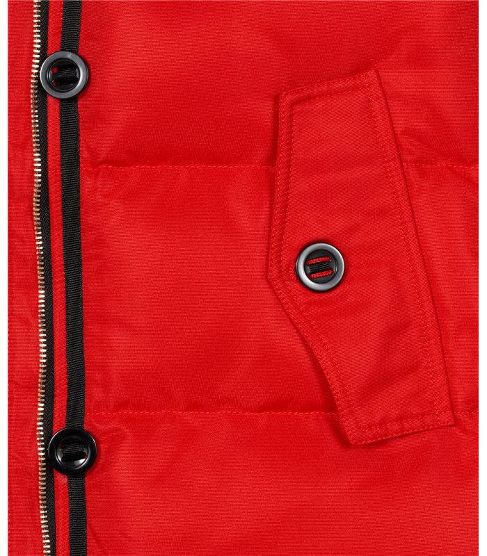 Damen Winter Jacke mit Kunstfellkragen D-452 