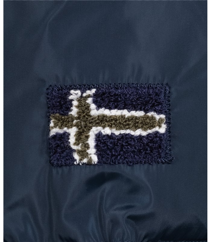 Geographical Norway Damen Winter Mantel mit Kunstfellkragen D-454 
