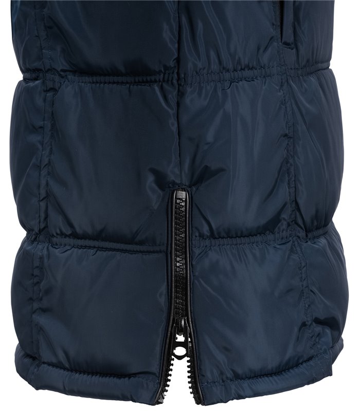 Geographical Norway Damen Winter Mantel mit Kunstfellkragen D-454 