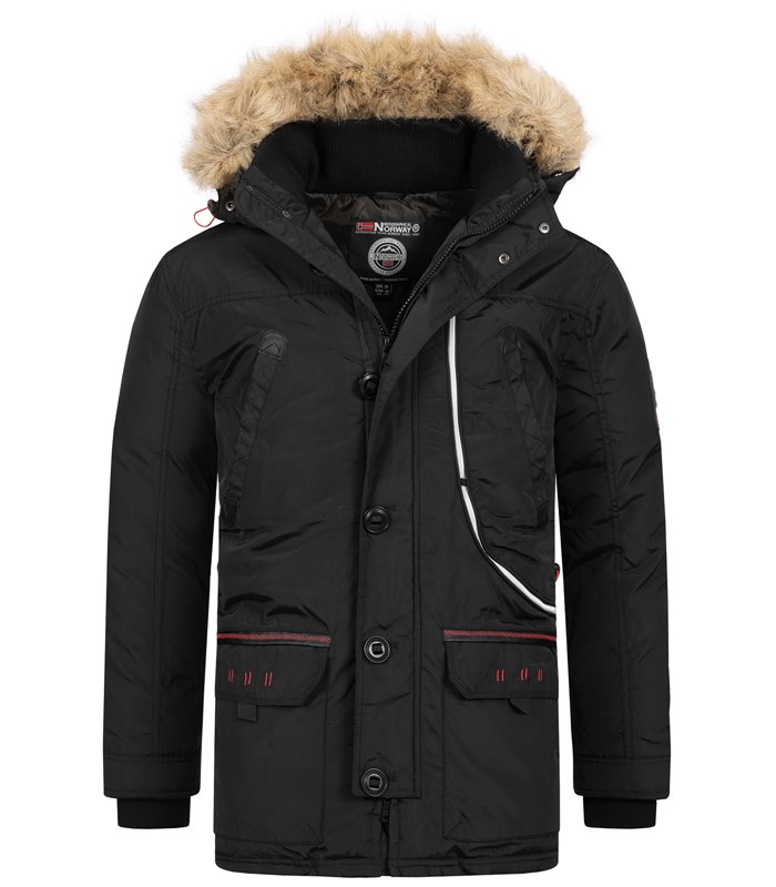 Geographical Norway Herren Winter Jacke mit Kapuze H-254 