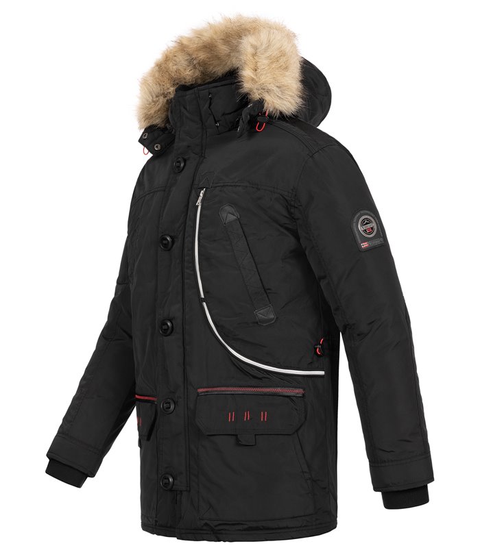 Geographical Norway Herren Winter Jacke mit Kapuze H-254 