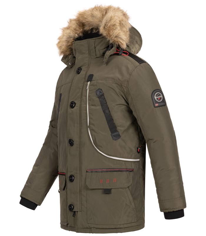 Geographical Norway Herren Winter Jacke mit Kapuze H-254 