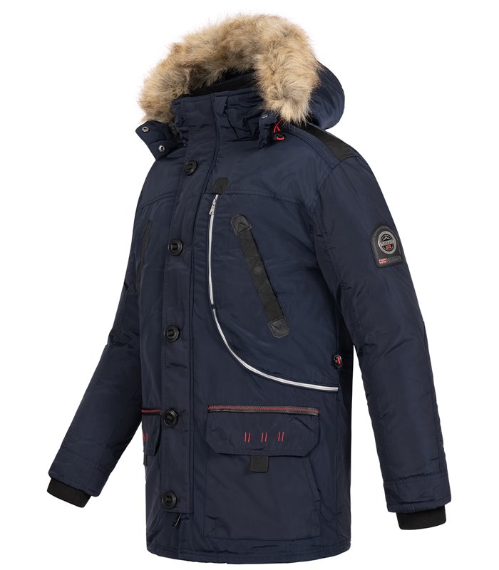 Geographical Norway Herren Winter Jacke mit Kapuze H-254 