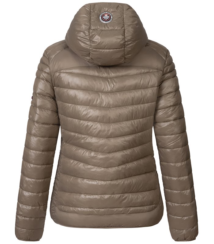 Geographical Norway Damen Steppjacke mit Kapuze D-455