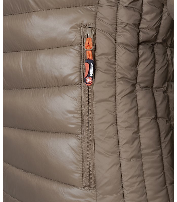 Geographical Norway Damen Steppjacke mit Kapuze D-455