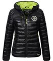 Geographical Norway Damen Steppjacke mit Kapuze D-455 