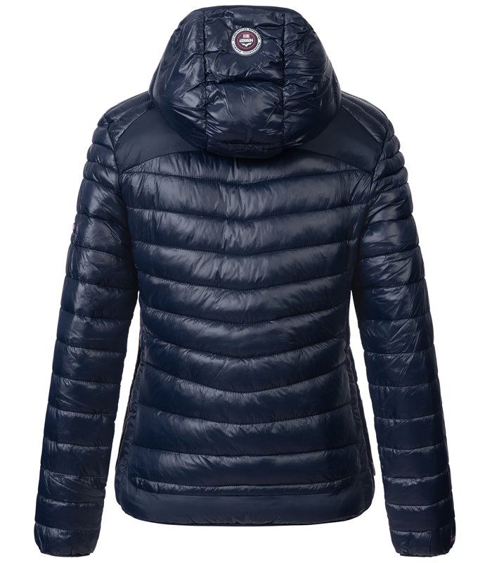 Geographical Norway Damen Steppjacke mit Kapuze D-455