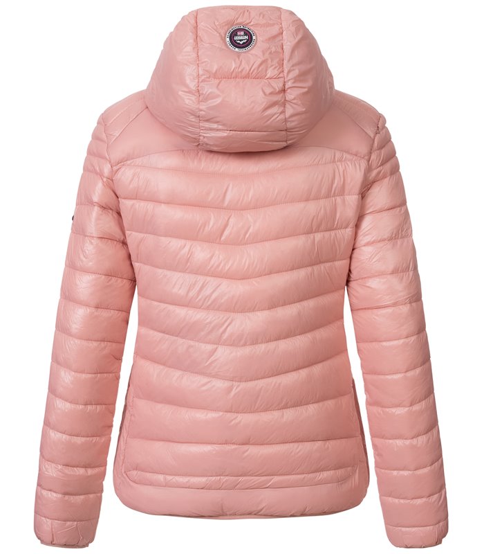 Geographical Norway Damen Steppjacke mit Kapuze D-455