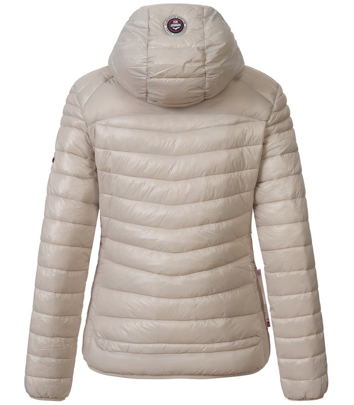 Geographical Norway Damen Steppjacke mit Kapuze D-455