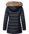 Geographical Norway Damen Winter Jacke mit Kunstfellkragen D-458 
