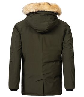 Geographical Norway Herren Winter Jacke mit Kunstfellkragen H-260 