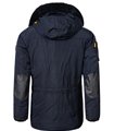 Geographical Norway Herren Winter Jacke mit Kunstfellkragen H-259 