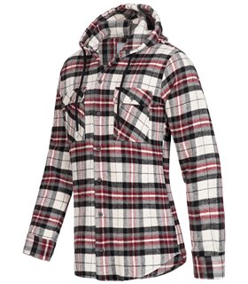 Rock Creek Herren Flanellhemd mit Kapuze H-257 