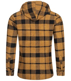 Rock Creek Herren Flanellhemd mit Kapuze H-258 