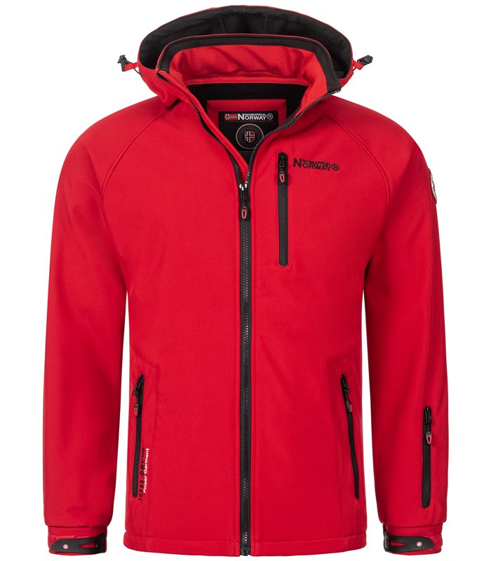 Geographical Norway Herren Softshell Jacke mit Kapuze H-267