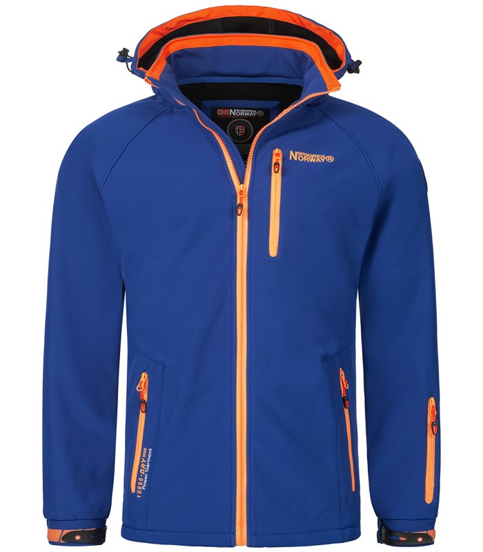 Geographical Norway Herren Softshell Jacke mit Kapuze H-267