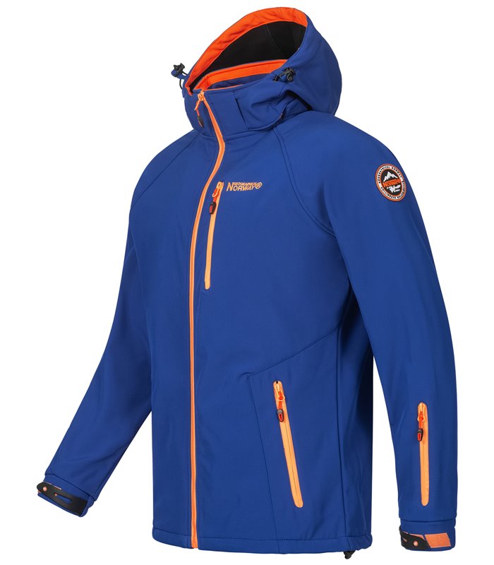 Geographical Norway Herren Softshell Jacke mit Kapuze H-267