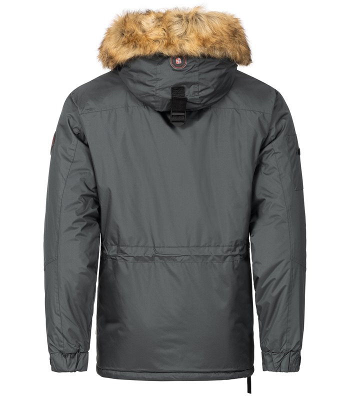 Geographical Norway Herren Windbreaker Anorak mit Kapuze H-268