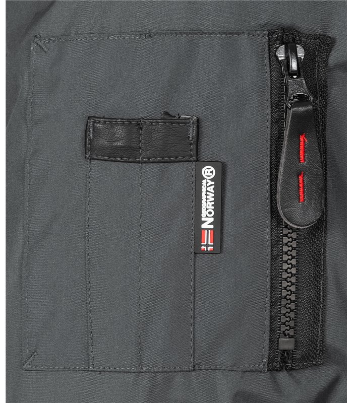 Geographical Norway Herren Windbreaker Anorak mit Kapuze H-268