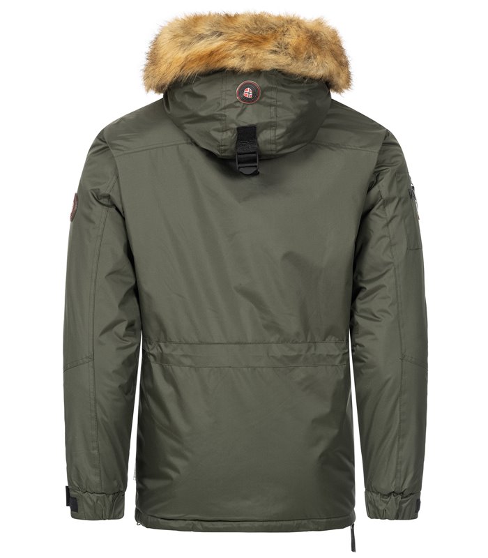 Geographical Norway Herren Windbreaker Anorak mit Kapuze H-268