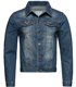 Rock Creek Herren Jeansjacke Classic-Style Blau RC-2210