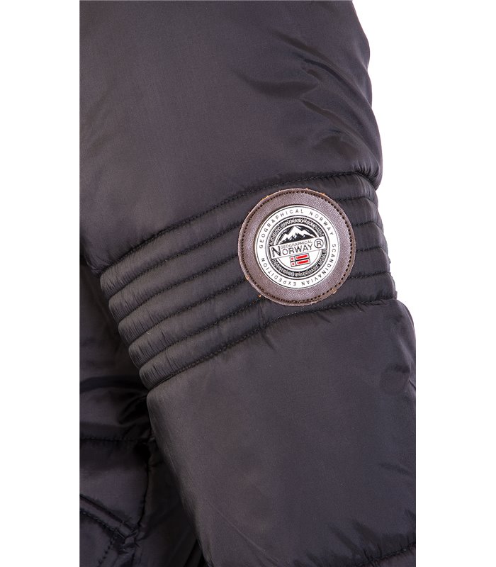 Geographical Norway Herren Winter Jacke Kunstfellkragen H-216