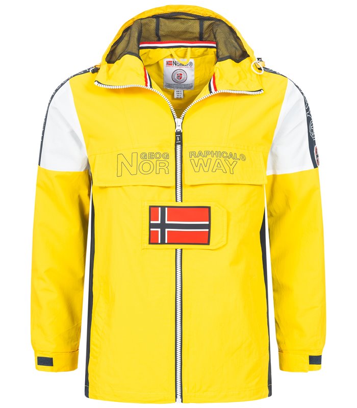 Geographical Norway Herren Windbreaker mit Kapuze H-281 