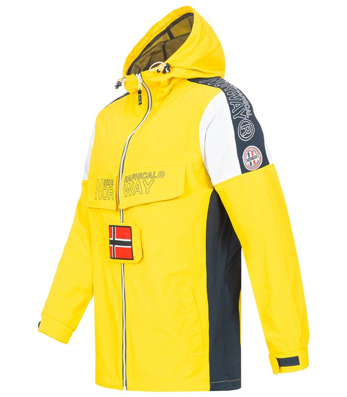 Geographical Norway Herren Windbreaker mit Kapuze H-281 