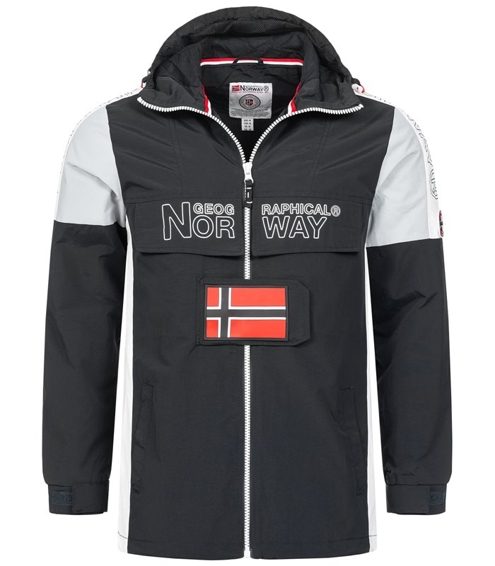 Geographical Norway Herren Windbreaker mit Kapuze H-281 