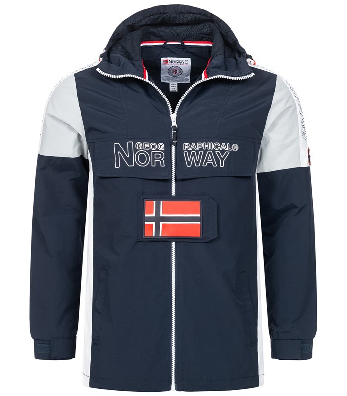 Geographical Norway Herren Windbreaker mit Kapuze H-281 