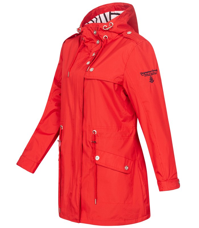 Geographical Norway Damen Mantel mit Kapuze D-462 