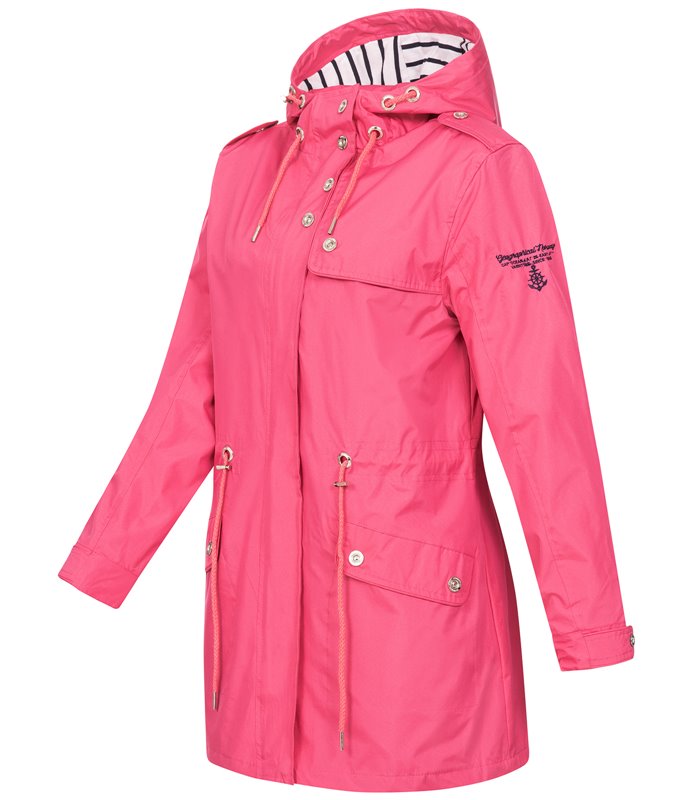 Geographical Norway Damen Mantel mit Kapuze D-462 