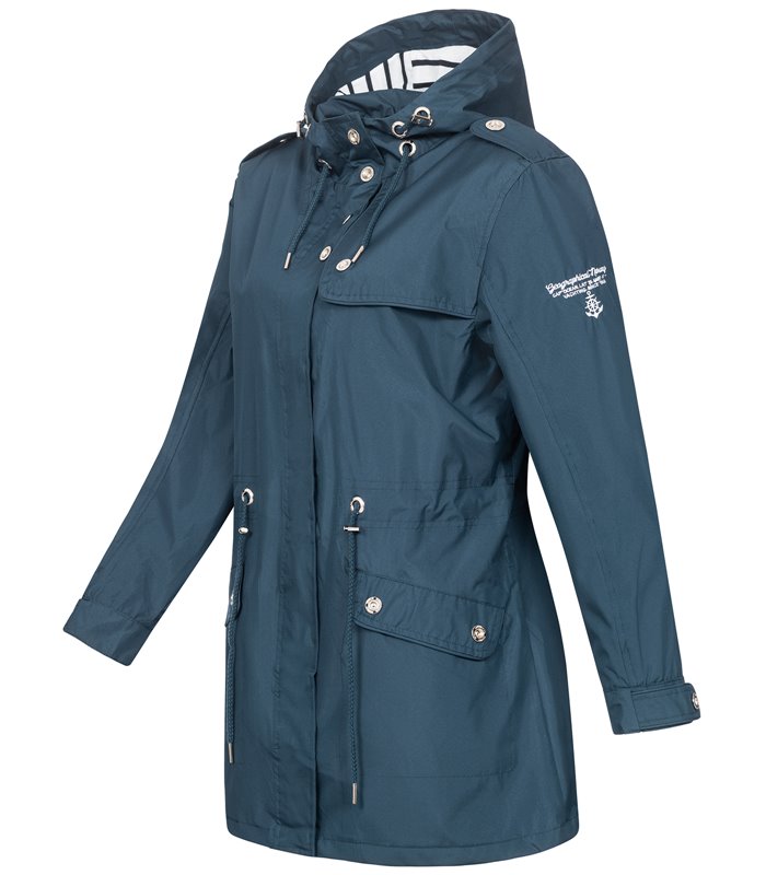 Geographical Norway Damen Mantel mit Kapuze D-462 