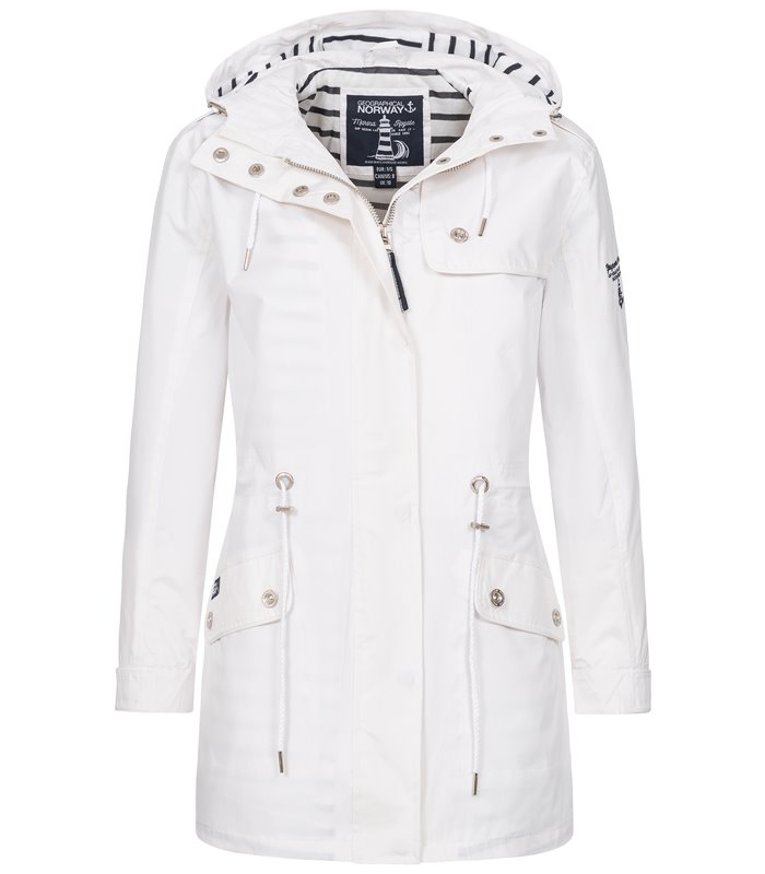 Geographical Norway Damen Mantel mit Kapuze D-462 